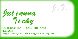 julianna tichy business card